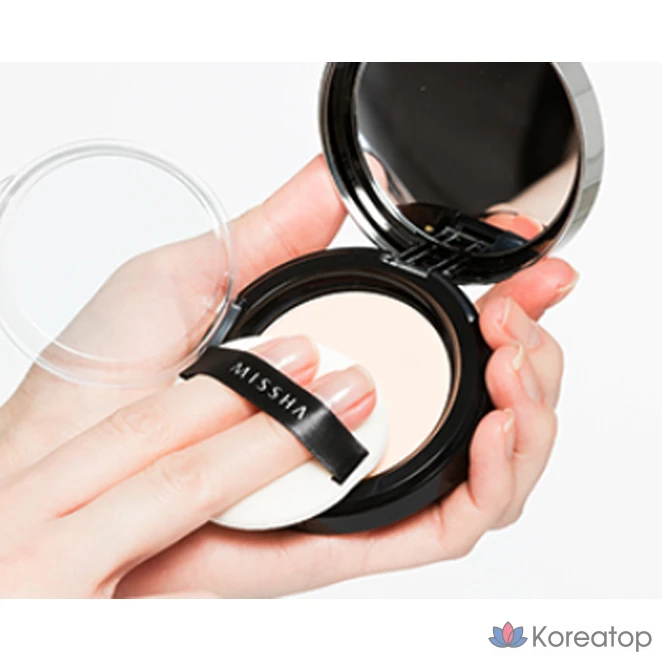 Пудра Missha Pro Touch Powder Pact, 10 г, № 21, 1 шт., фото 4