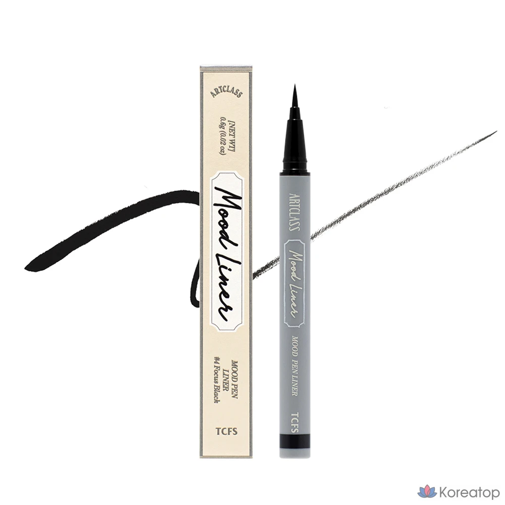 Ручка-лайнер Too cool for school Art Class Mood Pen Liner 0.6g, 04 Focus Black, 1 шт.