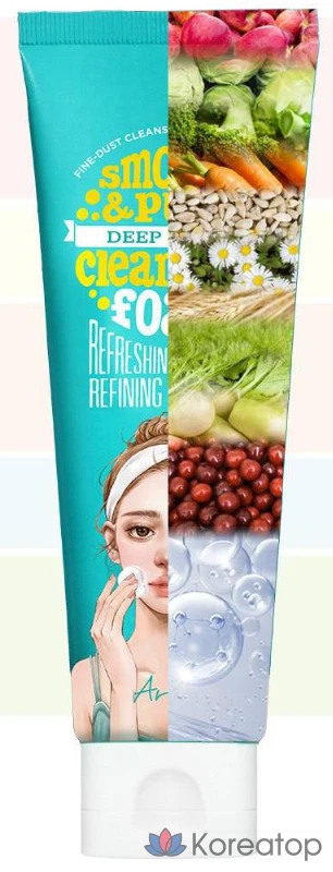 Пенка для глубокого очищения кожи Ariel Smooth &amp; Pure, 120 мл, 1 шт.