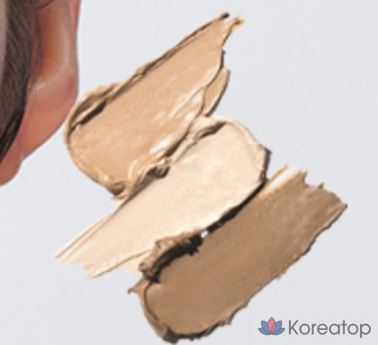 Консилер The Saem Cover Perfection Triple Pot, 13,1 г, 1 шт., оттенок 02 Contour Beige, фото 3