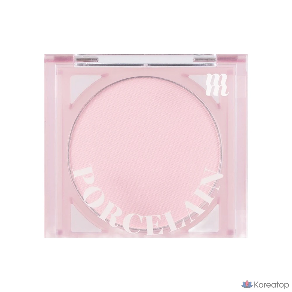 Румяна MERZY Porcelain Cheek Blusher 4,2 г, оттенок Pairing Pink, 1 шт., фото 2