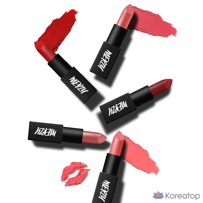 помада, 1 шт., MERZY L4 With Me, фото 8