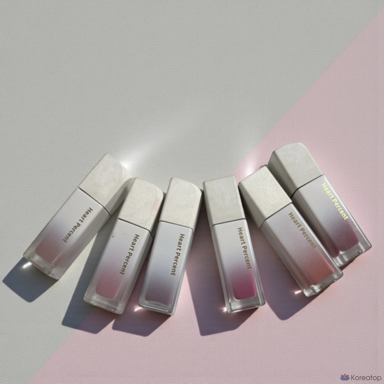 Тинт для губ Heart Percent Dot On Mood Pure Glow, 6,8 г, 6 цветов, увлажняющий, свежий цвет, прозрачный чистый оттенок, высокоглянцевая текстура, веганский продукт, 12 карамельно-бежевых оттенков, 1 шт.