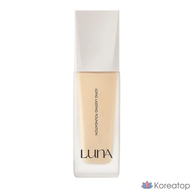 Тональная основа Luna, 30 мл, 1 шт., № 17, цвет слоновой кости.