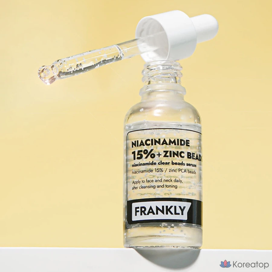 Сыворотка Frankly с ниацинамидом 15% и цинковыми гранулами, 30 мл, 1 шт.