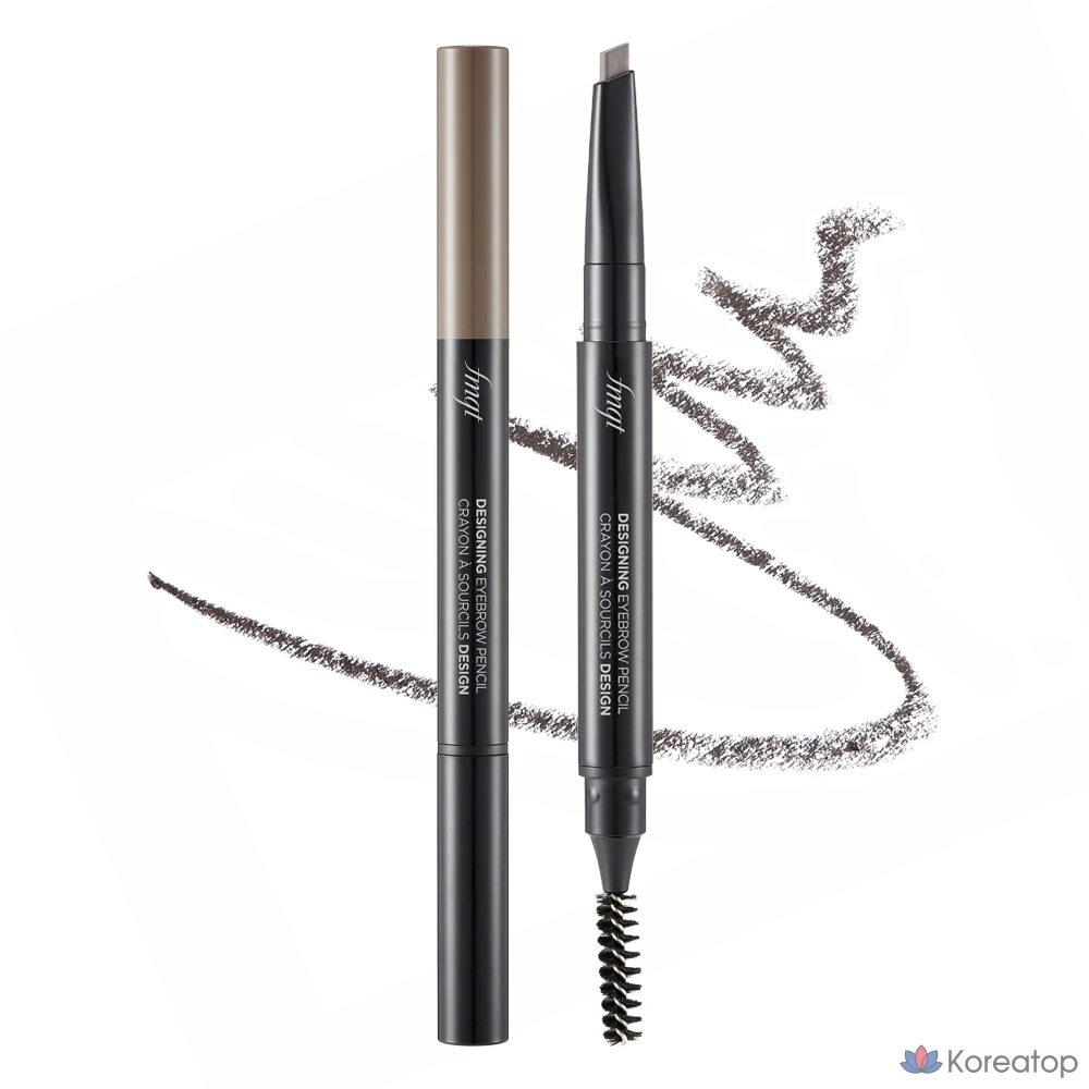Автоматический карандаш для бровей FMGT designing 0,3 г, 02 серо-коричневый, 1 шт.