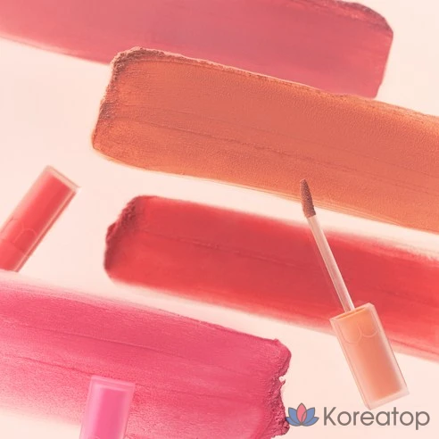 Глазурь для губ Rom&amp;Nd Blur Fudge Tint, комфортная и долгоиграющая, не оставляет комочков и потертостей на губах