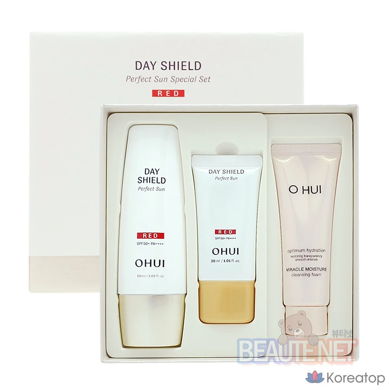 Ohui Day Shield Perfect Sun Red 50ml+30ml, фото 4
