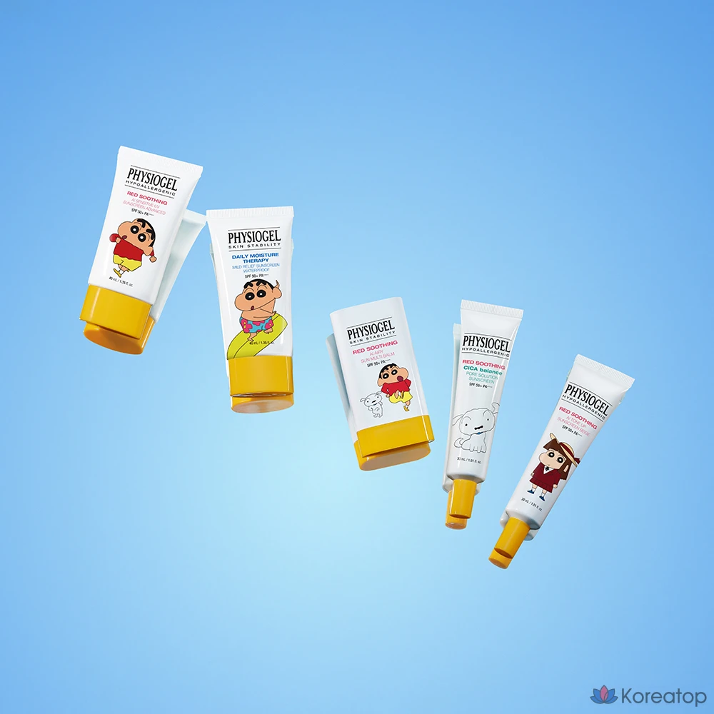 Physiogel Jjanggu Red Soothing AI Airy Sun Multi Balm SPF50+ PA++++, 17 г, 1 шт.