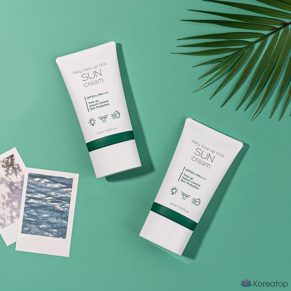 Солнцезащитный крем Prreti Daily Tone-Up Cica SPF50+ PA+++, 50 мл, 1 шт.