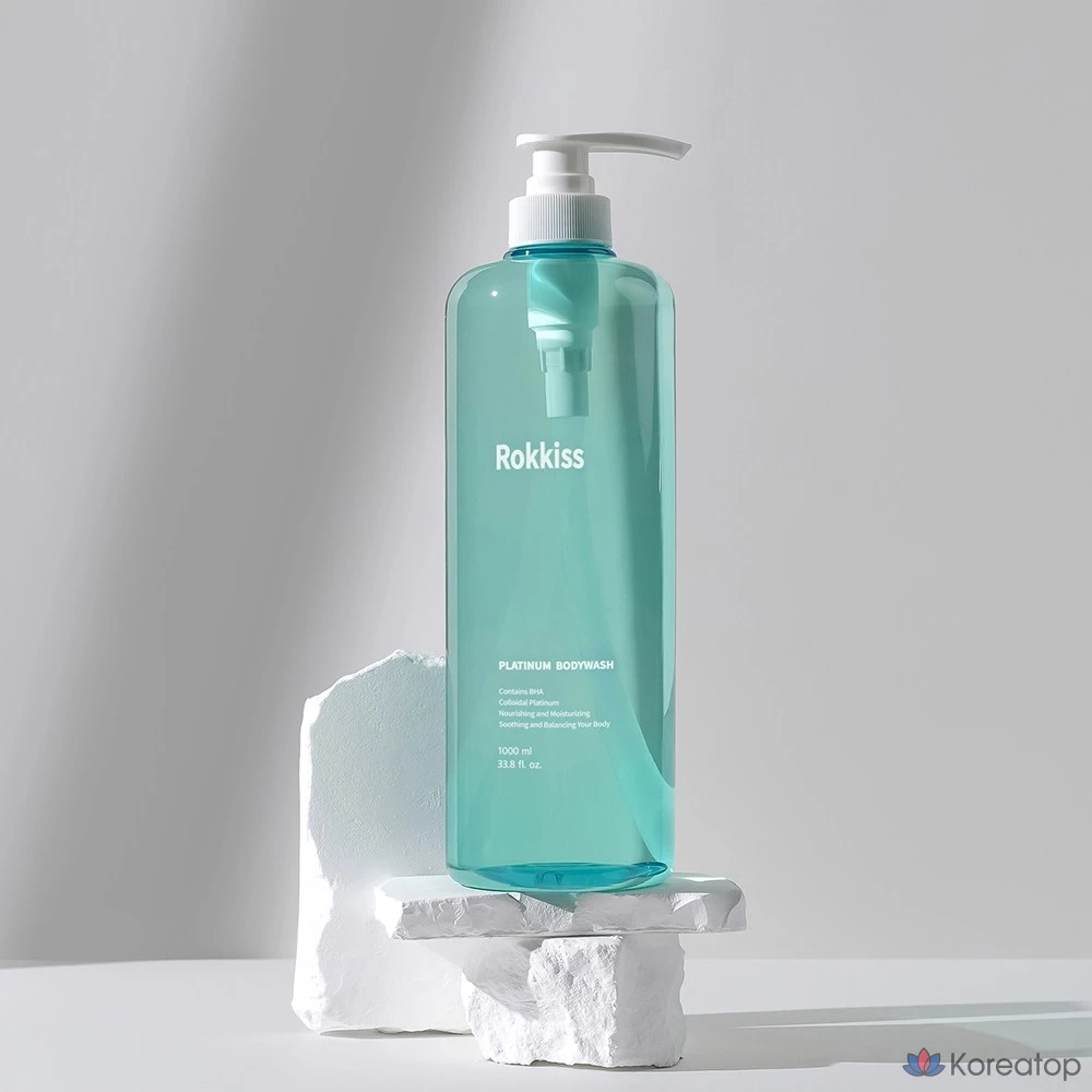 Гель для душа Rokkiss Platinum Mild Acid Body Wash, 1 л, 1 шт.