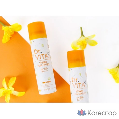 Солнцезащитный спрей Daycell Dr. Vita Vitamin SPF50+ PA++++, фото 6