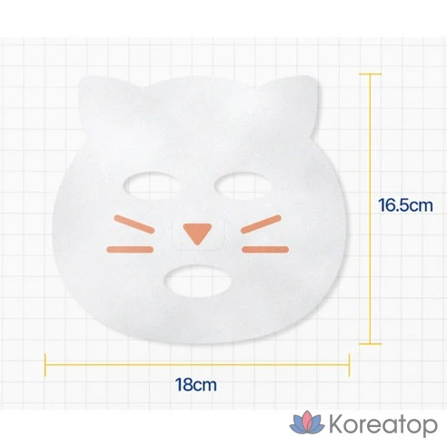 Детская тканевая маска Atopalm Wild Kitty Mask Pack 15 мл