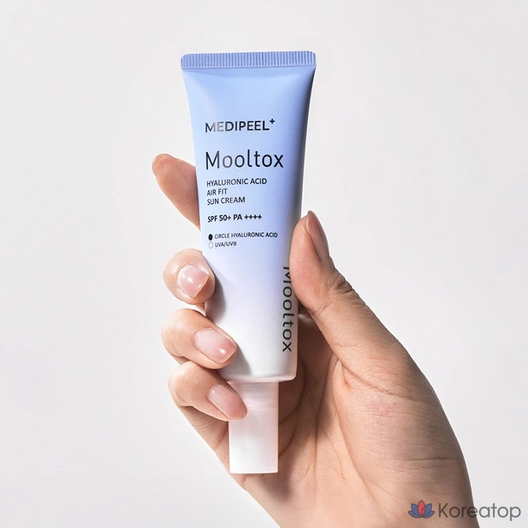 Увлажняющий солнцезащитный крем Medi-Peel с гиалуроновой кислотой и водоотталкивающими свойствами SPF50+ PA++++, 1 шт., 50 г