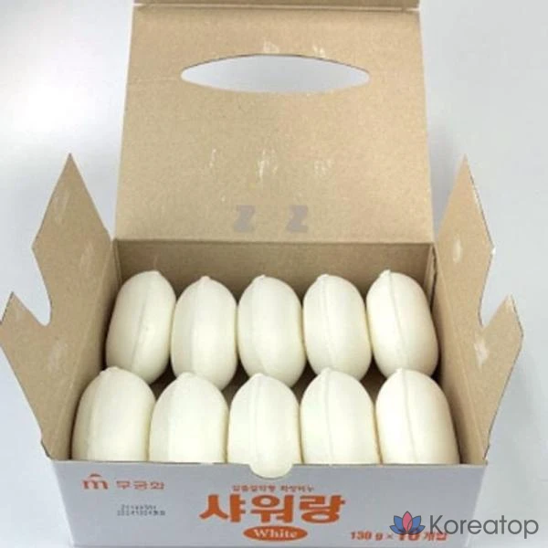 Мыло для умывания, очищающее мыло для лица, мыло для душа Mukunghwa 130 пенсов, для стирки, 130 г