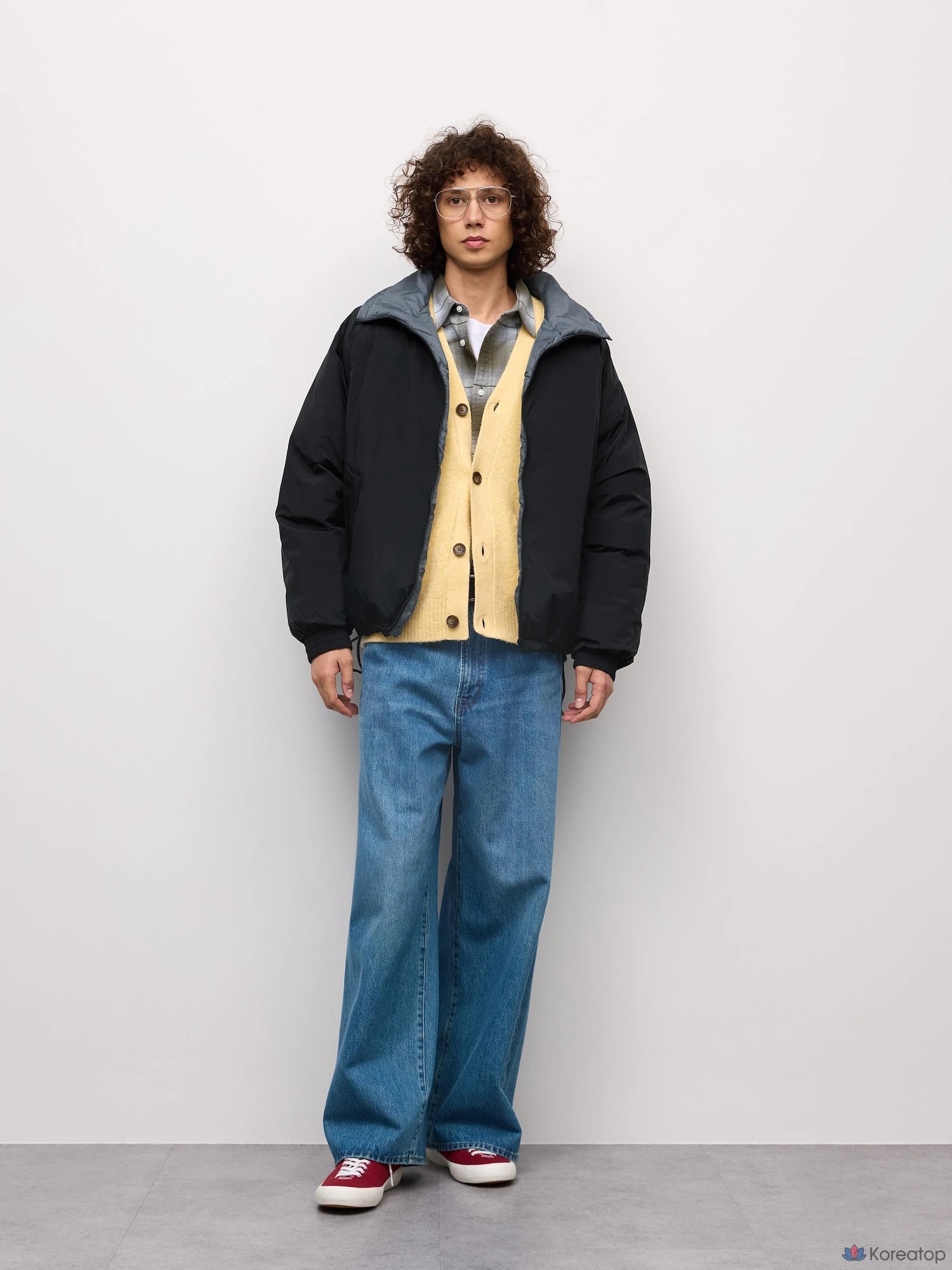 Утепленная куртка Uniqlo Warm Padded Stand Jacket