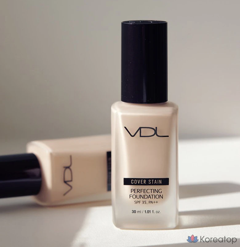 Тональный крем VDL Cover Stain Perfecting Foundation, оттенок V03, 30 мл, 1 шт., фото 6