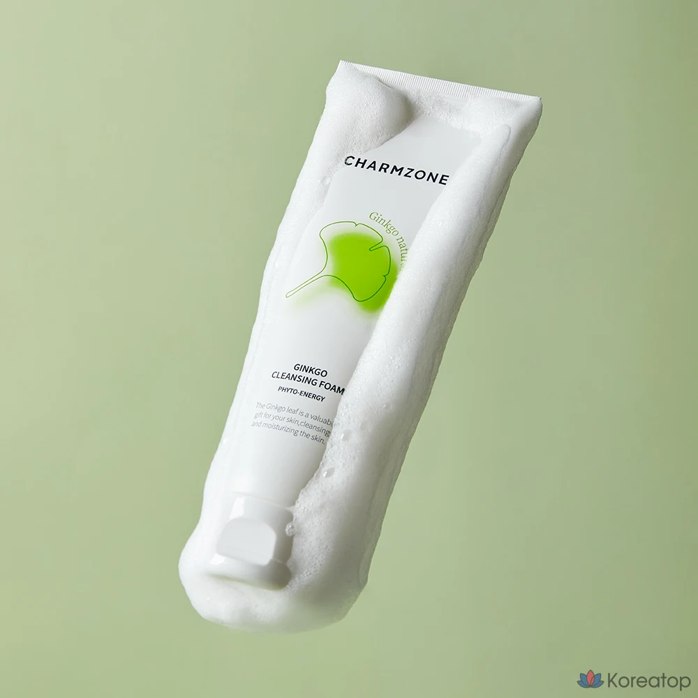Пенка для умывания Charmzone Ginkgo Natural, 1 шт., 200 мл, фото 5
