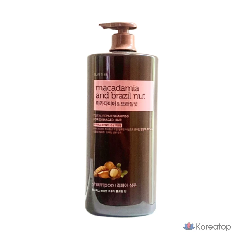 Шампунь Elastine с макадамией и бразильским орехом, 1500 мл, 1,5 л, 1 шт.