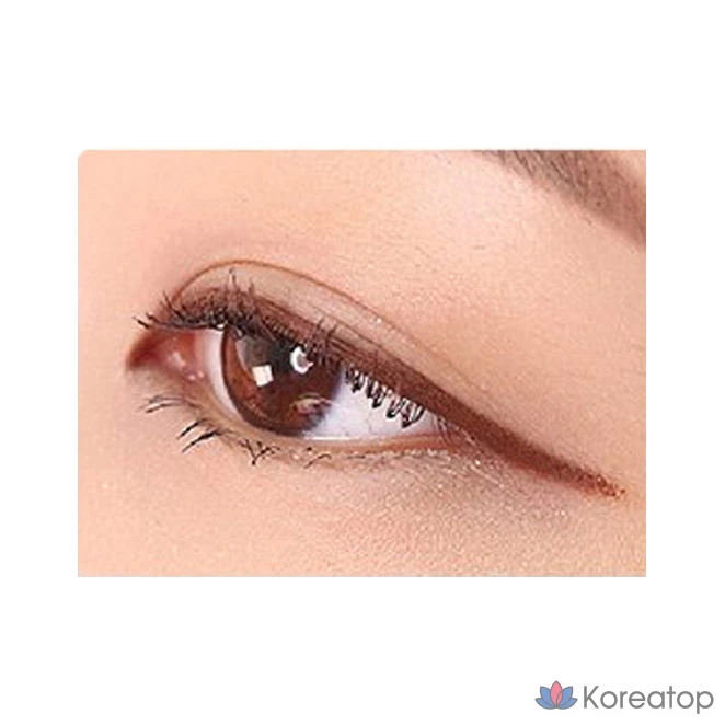 Гелевая подводка для глаз Lilybyred Stareyes Nine to Nine, 0,5 г, 12 оттенков орехово-коричневого цвета, 1 шт., фото 6