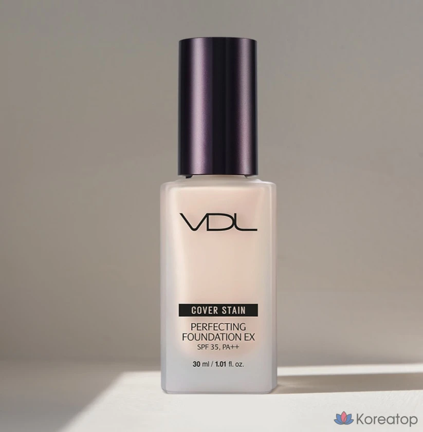 Тональный крем VDL Cover Stain Perfecting Foundation EX, 30 мл, 1 шт., M01, фото 3