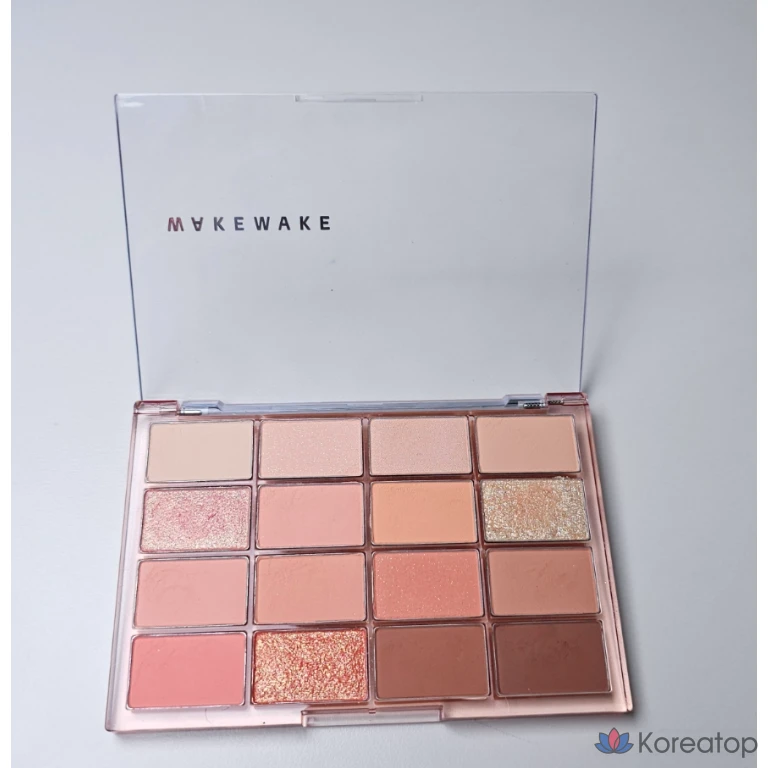 Палетка теней для век WAKEMAKE Soft Blurring Eye Palette, оттенок Candy Coral Blurring, 1 упаковка