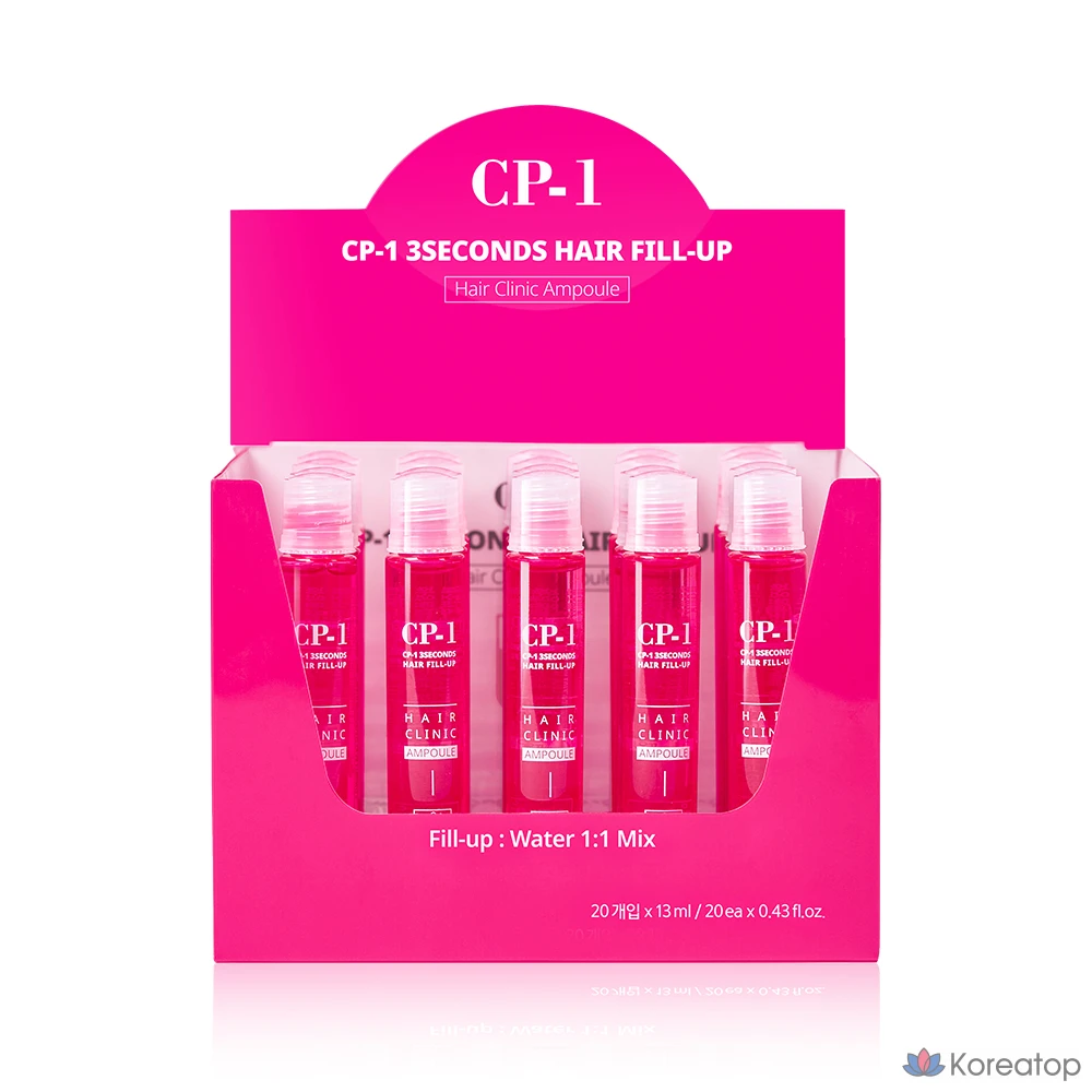 CP-1 3 Seconds Hair Fill-Up Water Treatment, 20 пенсов, 13 мл, 1 шт.