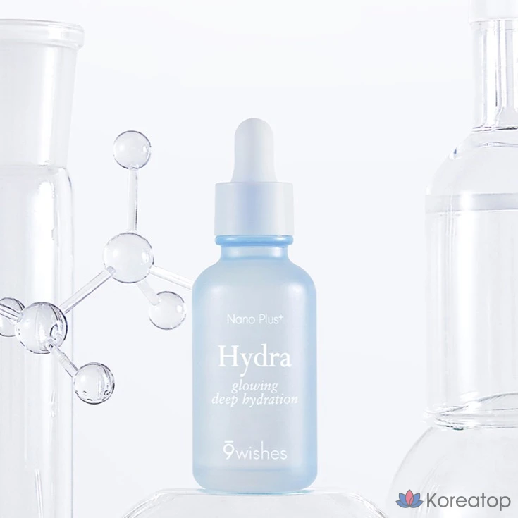 Ампульная сыворотка 9wishes Hydra Plus Ampoule, 30 мл, 1 шт.