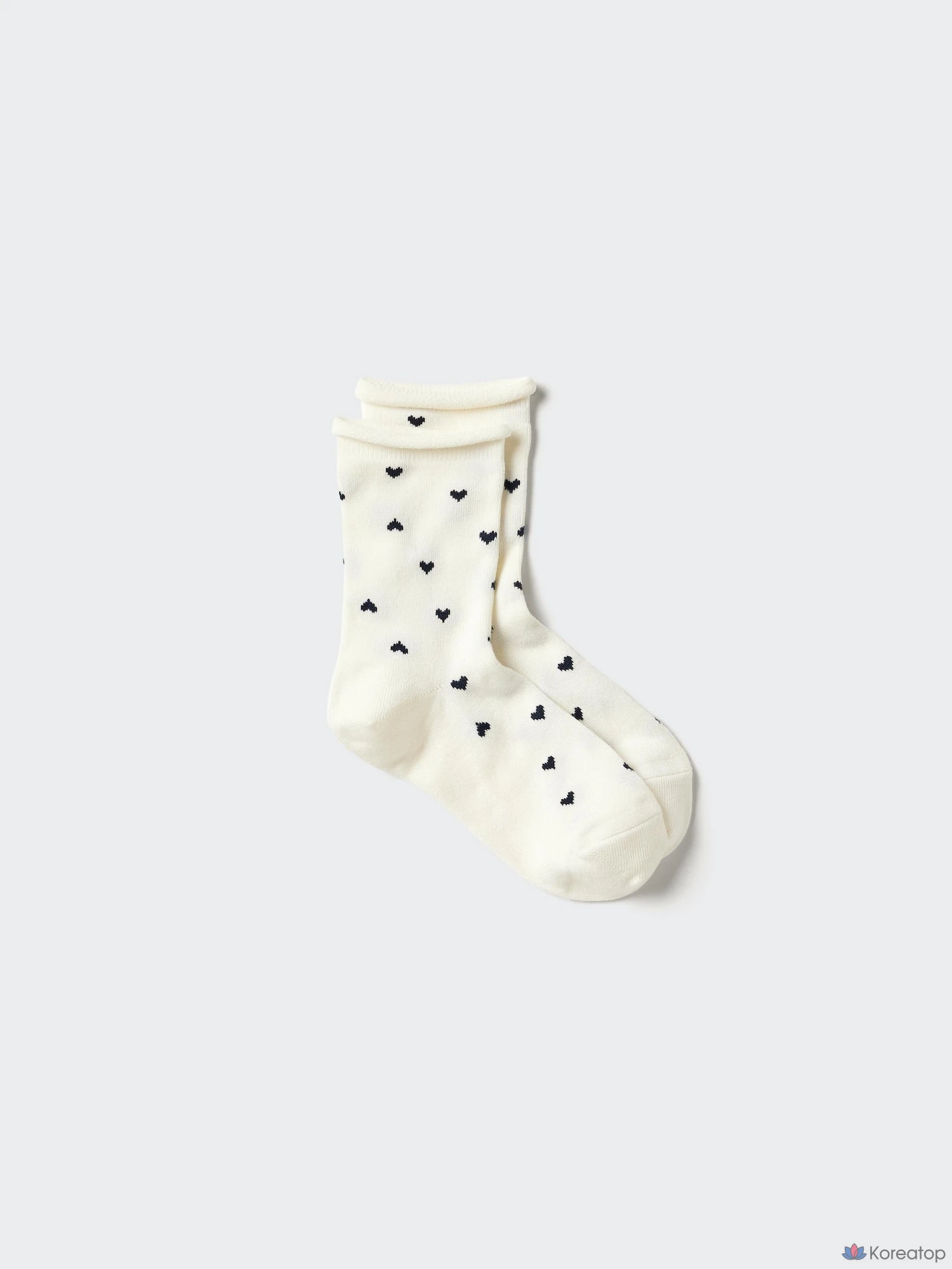 Носки Uniqlo Heattech Socks Top Roll Heart