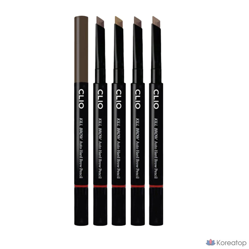 Карандаш для бровей Clio Kill Brow Auto Hard Brow Pencil, 0,31 г, 1 шт.
