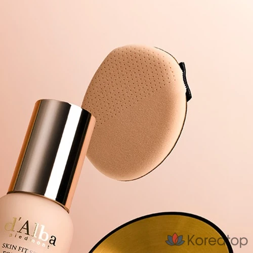 Тональный крем-пуховик d'Alba Cushion Foundation Puff, 4 шт., 1 шт.