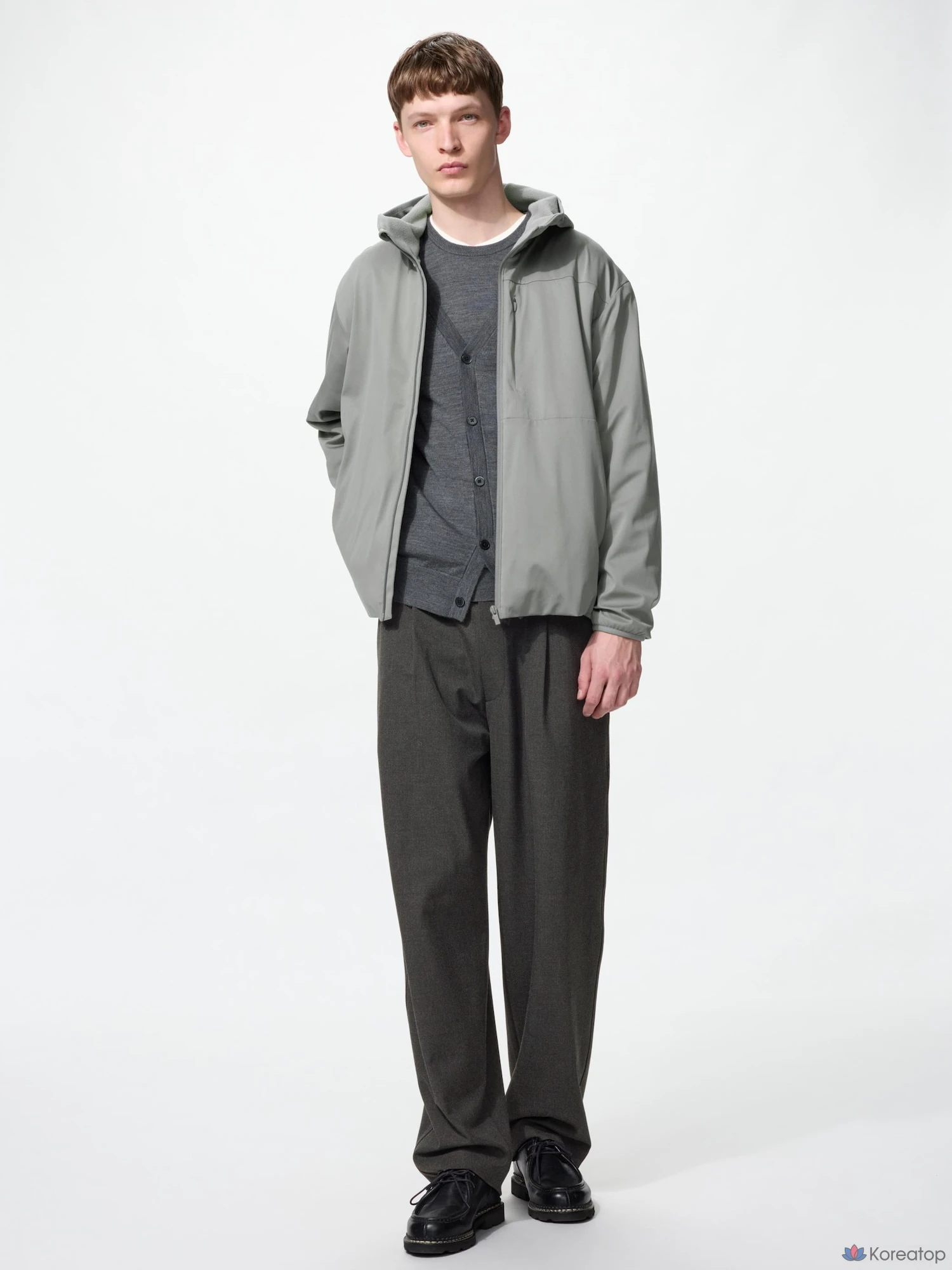 Парка Uniqlo Windblock Fleece Full-Zip