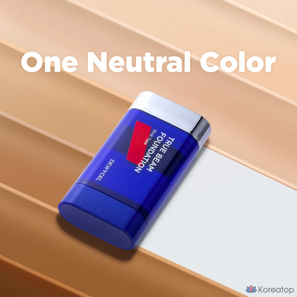 Тональный крем DEWYCEL Homme True Beam Stick & Brush Foundation SPF50+ PA++++, стойкость 24 часа, 1 шт., 12 мл