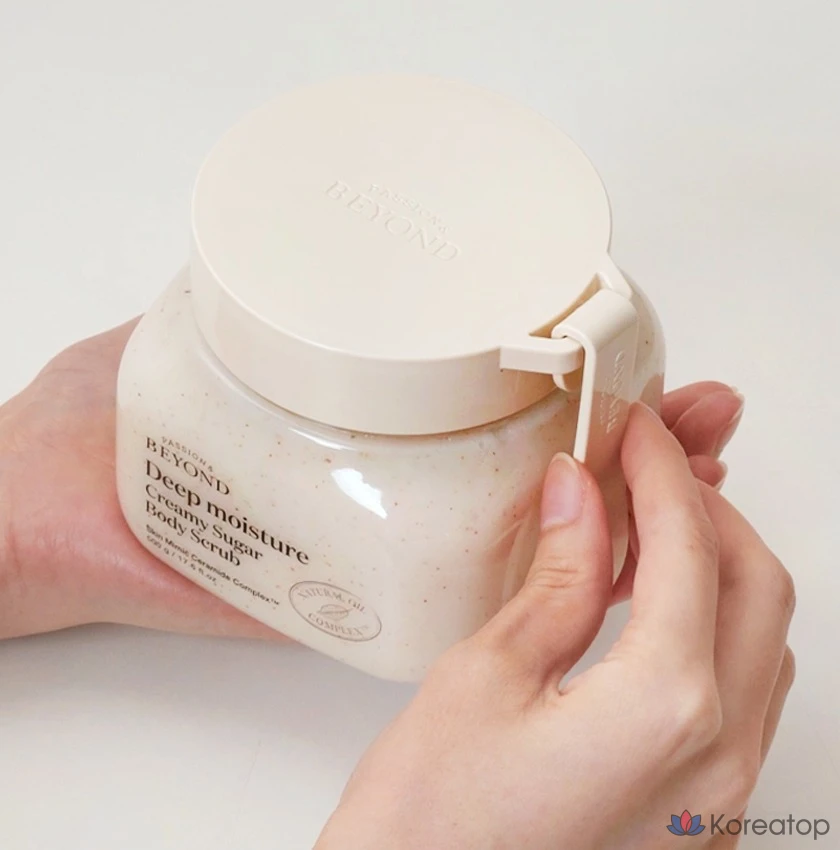 Кремовый сахарный скраб для тела BEYOND Deep Moisture, 500 г, 1 шт., фото 5