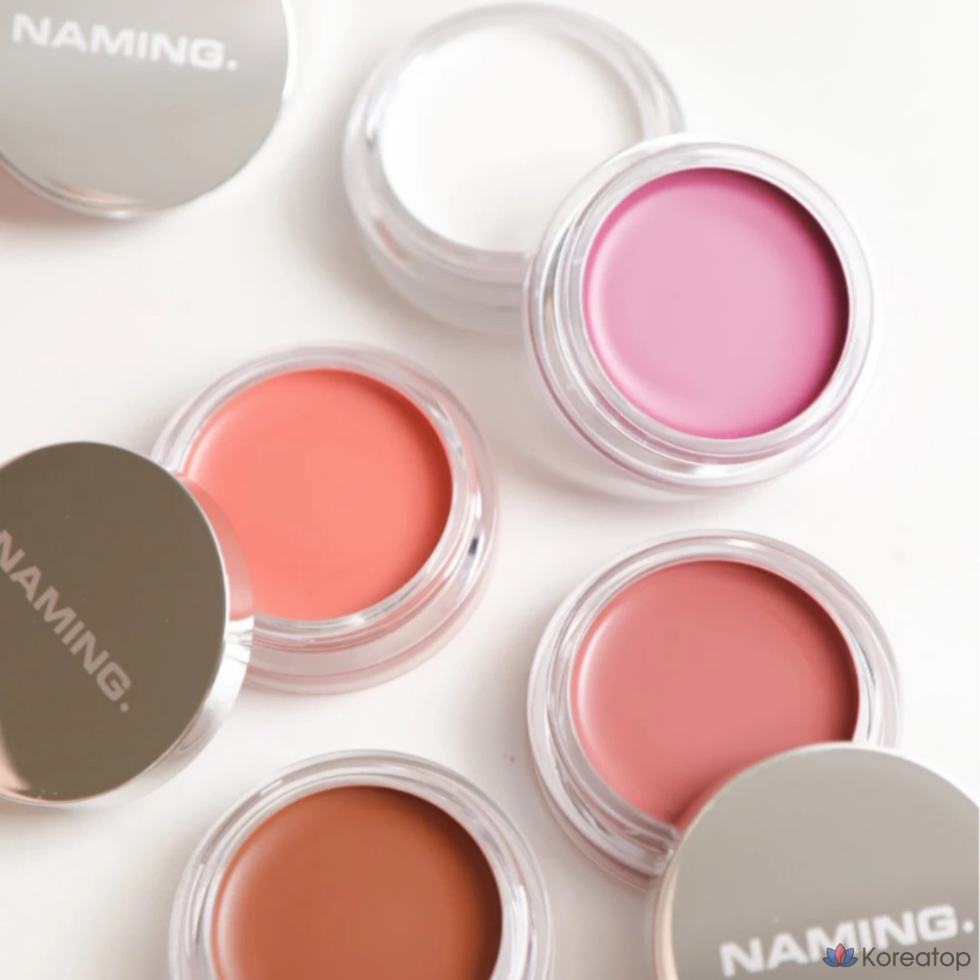 Кремовые румяна Softy Cream Blush, 4,5 г, 5 оттенков, NAMING, 1 шт., фото 2