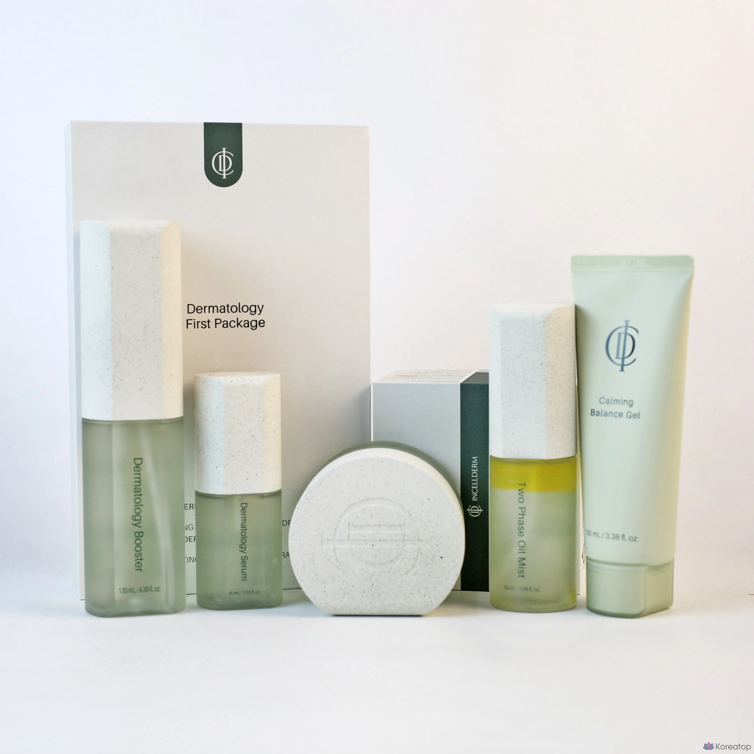 Incellderm Cosmetics Базовый набор из 5 предметов: сыворотка-бустер, активный крем, масляный спрей, успокаивающий гель, 1 шт., фото 6