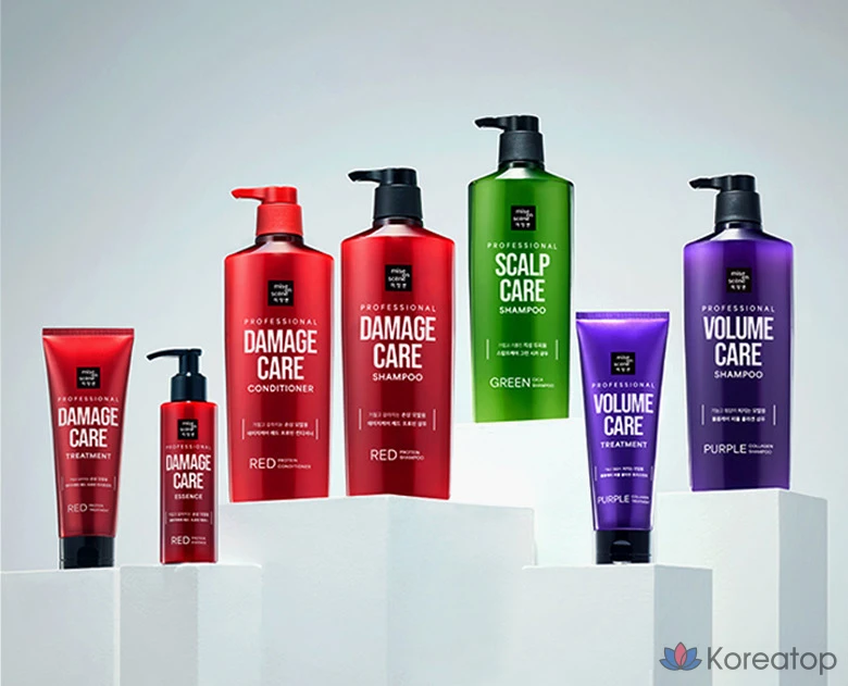 Шампунь для ухода за кожей головы Mise en Scène с зеленым чаем, 680 мл, 1 шт.