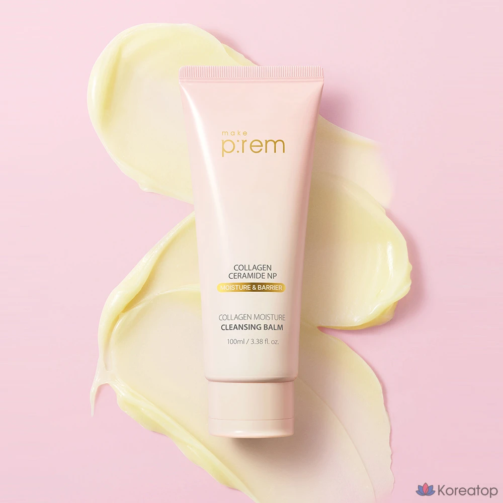 Очищающий бальзам MAKE P:REM Collagen Moisture, 100 мл, 1 шт., 100 г