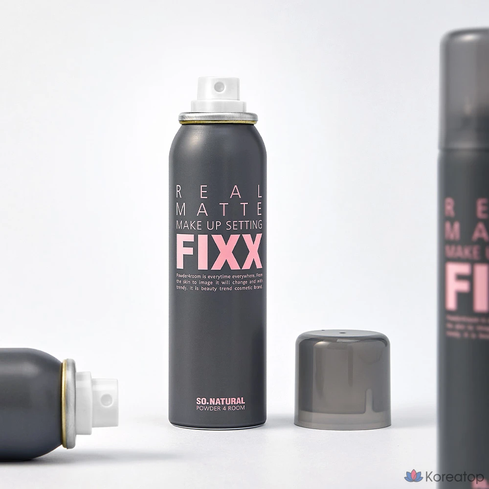 Фиксатор макияжа So Natural Powder Forum Real Matte, 75 мл, 1 шт.