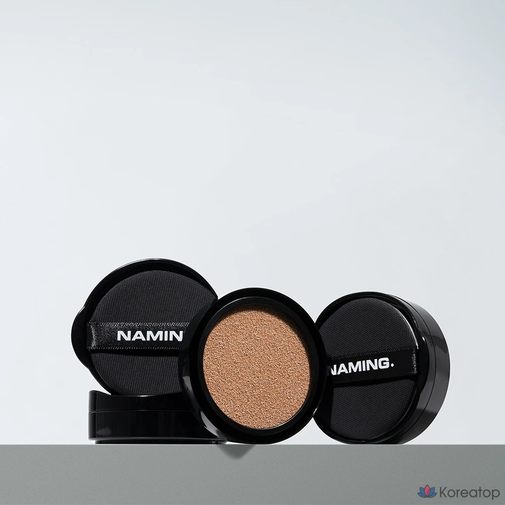 Кушон-рефилл NAMING Layered Fit Cushion Foundation, оттенок 17Y, 12 г, 1 шт., фото 3
