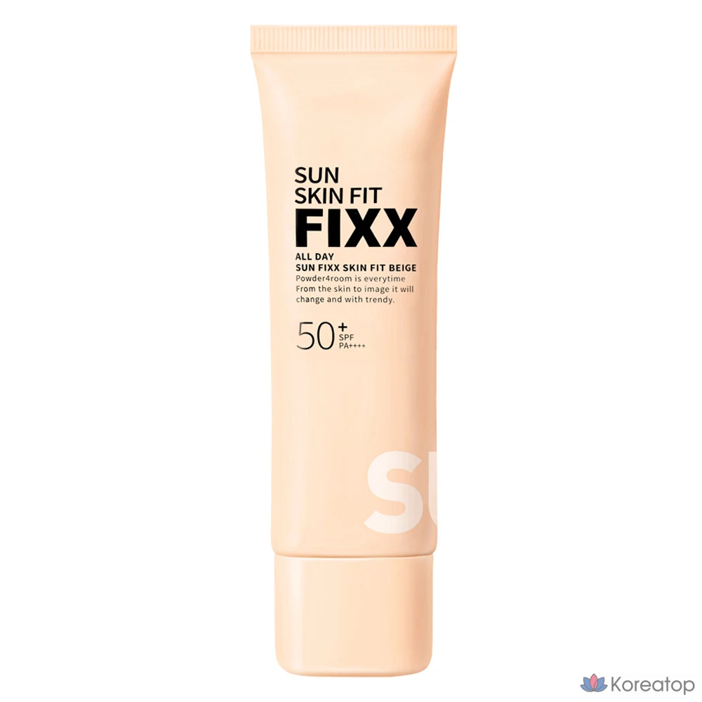 Солнцезащитный крем So Natural All Day Sun Fixer Skin Fit Beige SPF 50+ PA++++, 1 шт., 50 мл