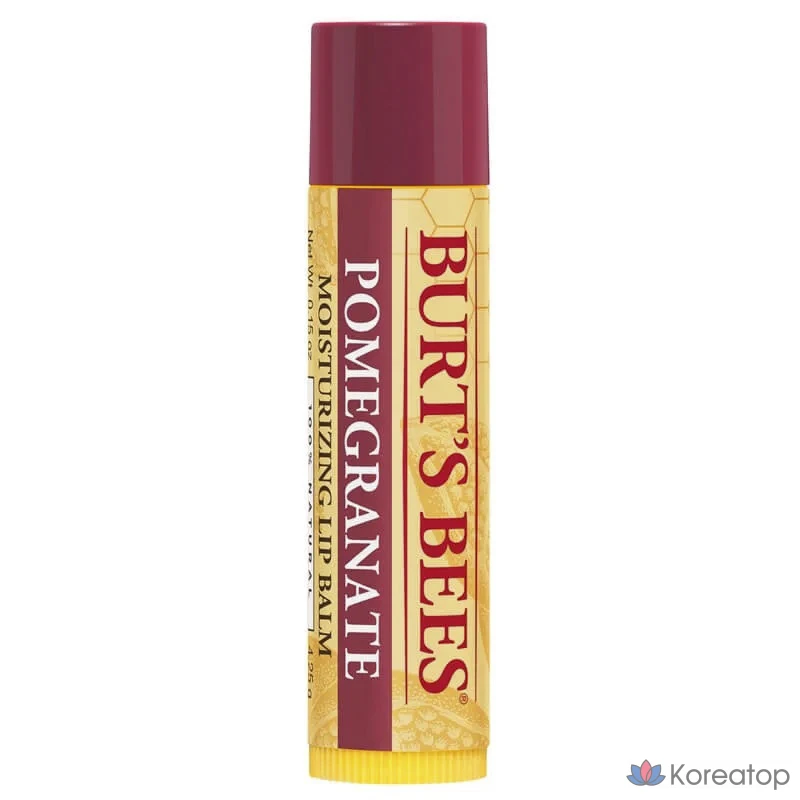Увлажняющий бальзам для губ Burt's Bees с гранатом, 4,25 г, 1 шт.