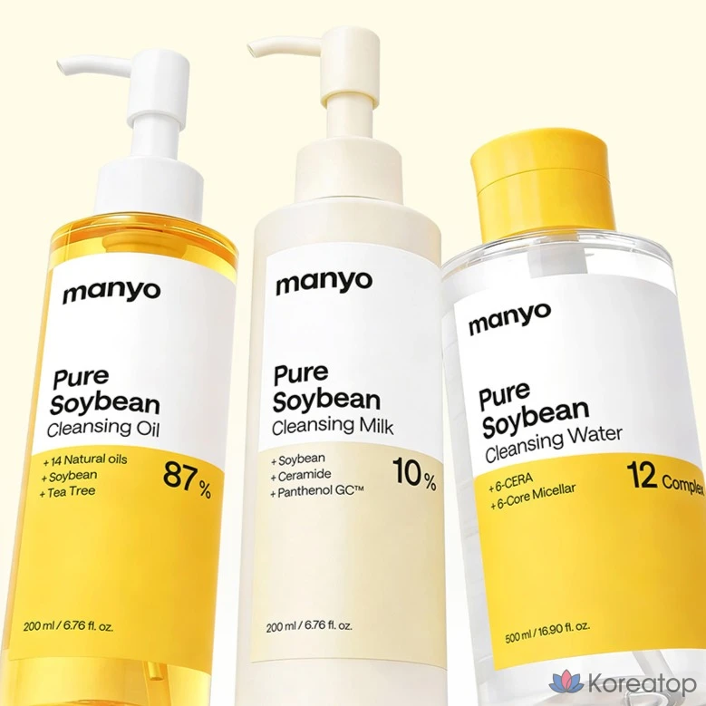 Очищающее молочко Manyo Pure Soybean Cleansing Milk, 200 мл, 1 шт.