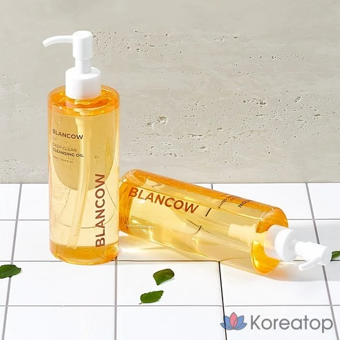 Глубоко очищающее масло Blancow 300 мл для удаления черных точек и кожного сала