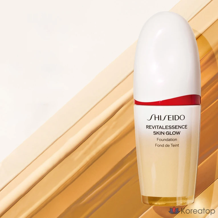 Тональный крем Shiseido Revitalessence Skin Glow Foundation, оттенок 240 Quartz, 30 мл, 1 шт., фото 2