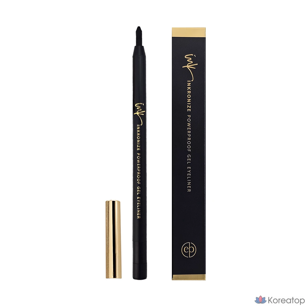 Гелевая подводка для глаз Enprani Inkronize Powerproof 01 Coco Black, 1 шт., черная