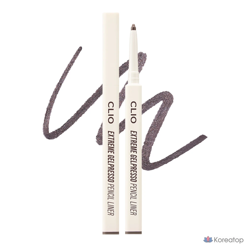 Подводка для глаз Clio Extreme Gelpresso Pencil Liner, оттенок 011 Midnight Ash, 1 шт.