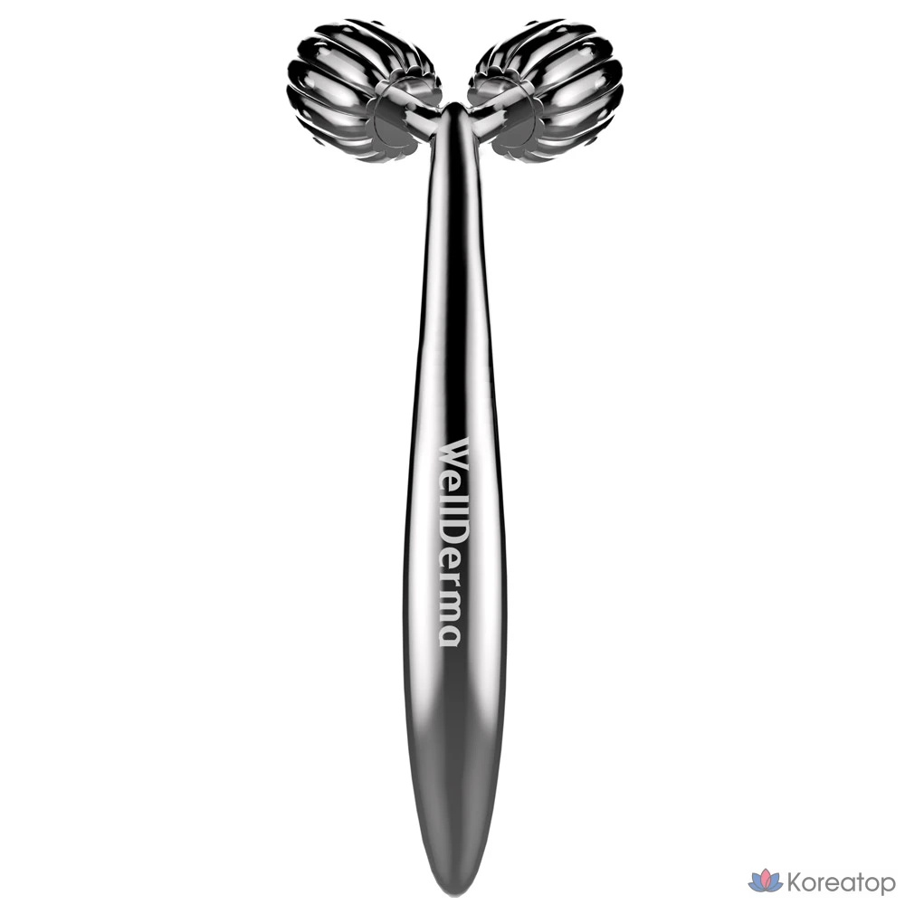 Валик для нанесения покрытия WellDerma темно-серебристого цвета, 1 шт., фото 2