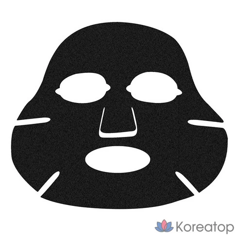 Увлажняющая черная маска Vita Halo Whitening Moisture Black Mask Pack