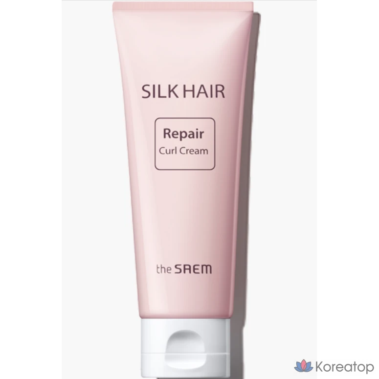 Крем для восстановления кудрявых волос The Saem Silk Hair Repair Curl Cream, 100 мл, 1 шт.